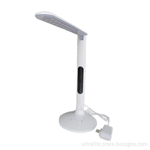 Kids Desk Lamp With Calendar And Thermometer Wake Up Lamp With Alarm Clock , Study Table Lamp